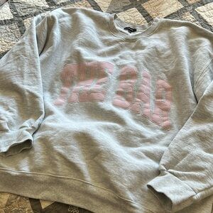 The bar varsity sweatshirt